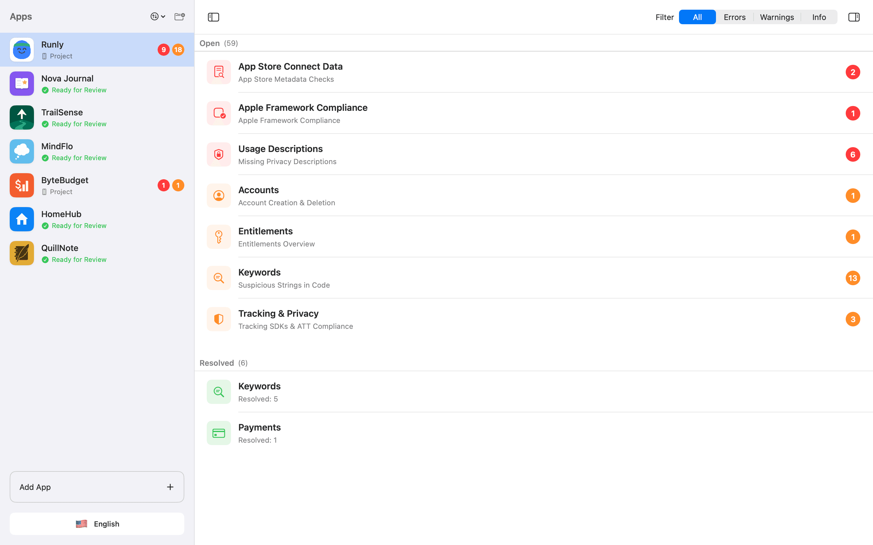 Preflight App Screenshot